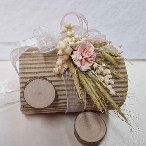 Pulseras Clavel y Flor Seca Invitadas