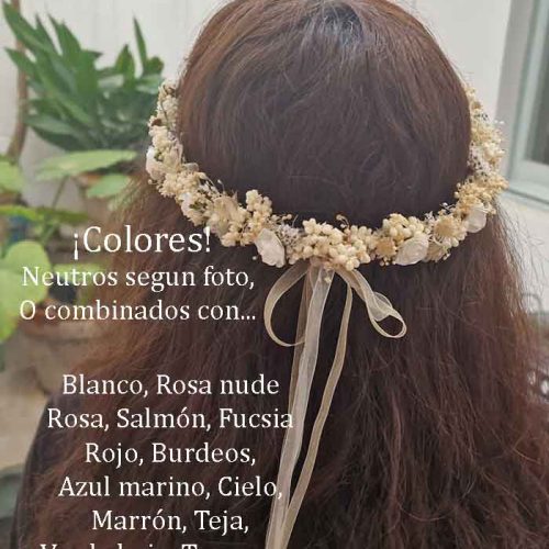 Corona Flores Celebraciones Elena