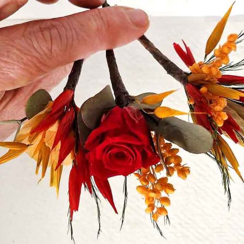 Set 3 Pin Pelo Grande Iria