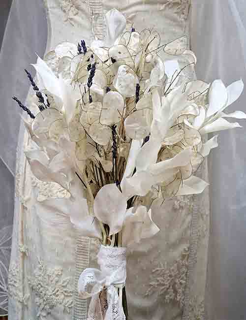 Ramo Novia Ruscus Blanco