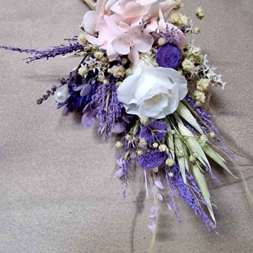 Solapa Botón con Gardenia